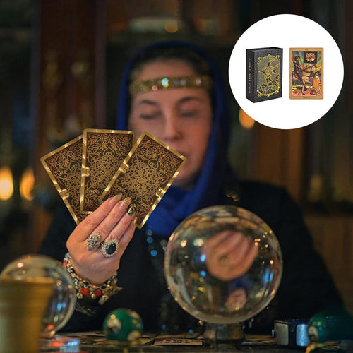 Entdecken Sie die mystische Welt des Tarot Goldfolien-Tarots