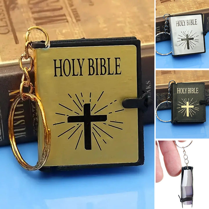 Skanto | Mini-Buch-Bibel-Schlüsselanhänger