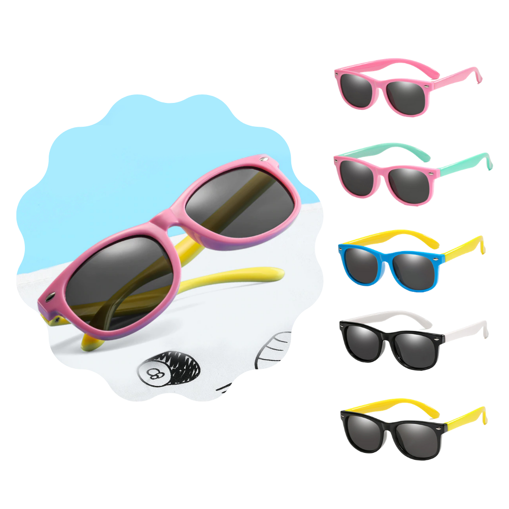 Flexible polarisierte Sonnenbrille für Kinder