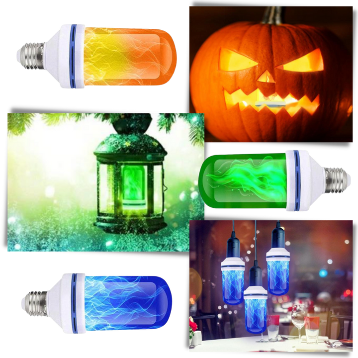 Flackernde LED-Flammenlampe