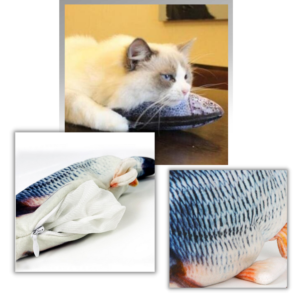 Zappelnder Fisch Katzenspielzeug