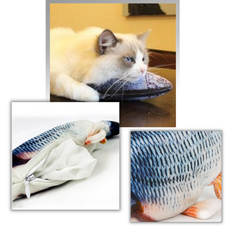 Zappelnder Fisch Katzenspielzeug