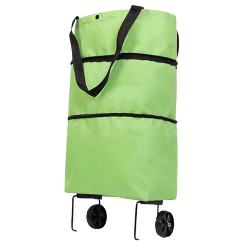 Faltbare Einkaufstasche mit Rollen 30L