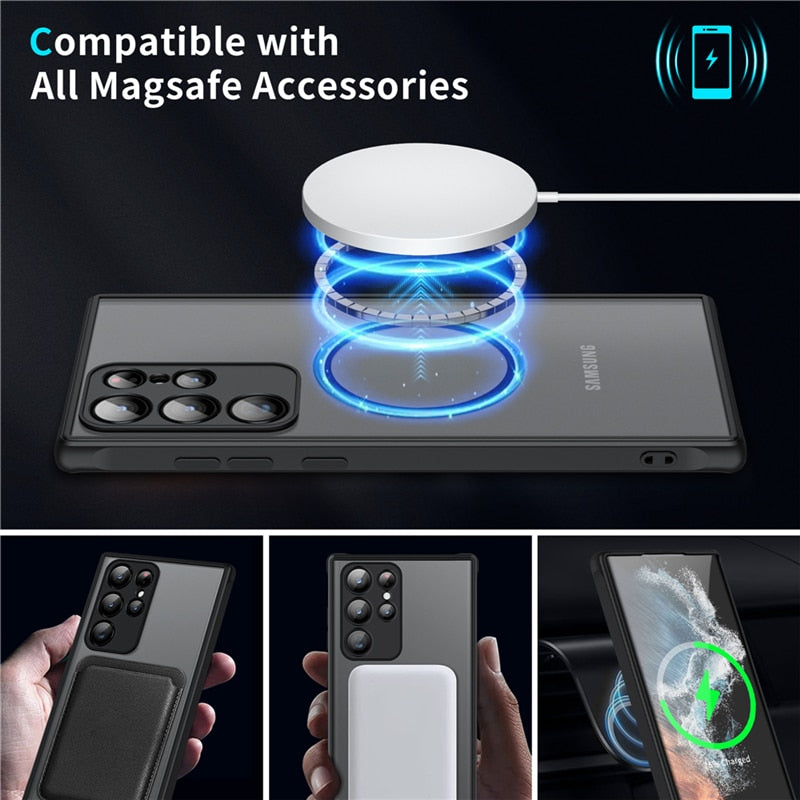 Skanto magnetische stoßfeste Hülle für Samsung