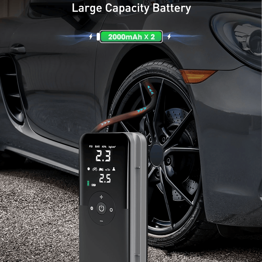 Skanto | Kabellose, batteriebetriebene Luftpumpe