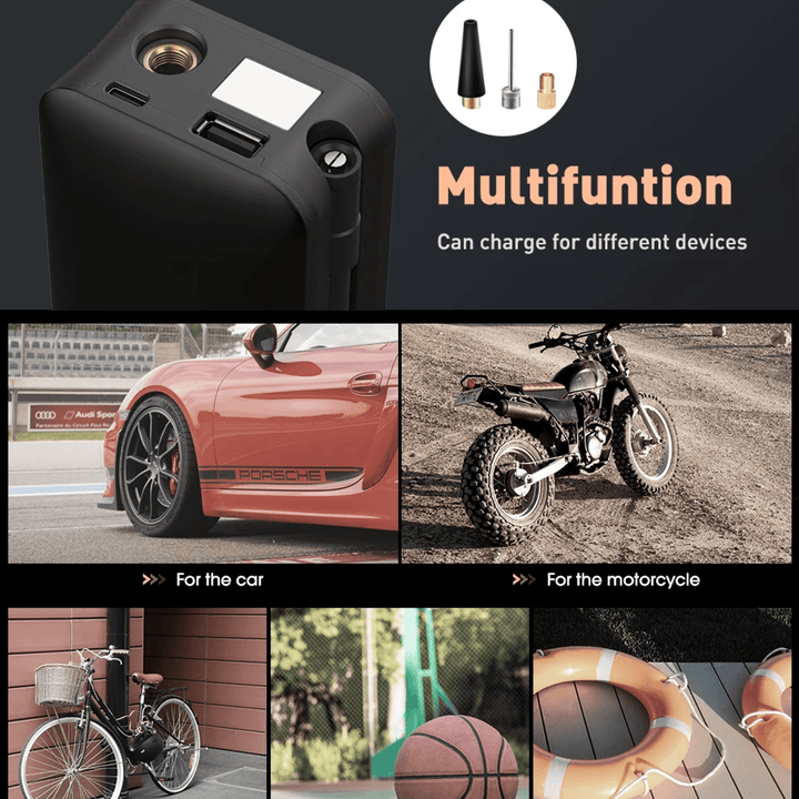 Skanto | Kabellose, batteriebetriebene Luftpumpe