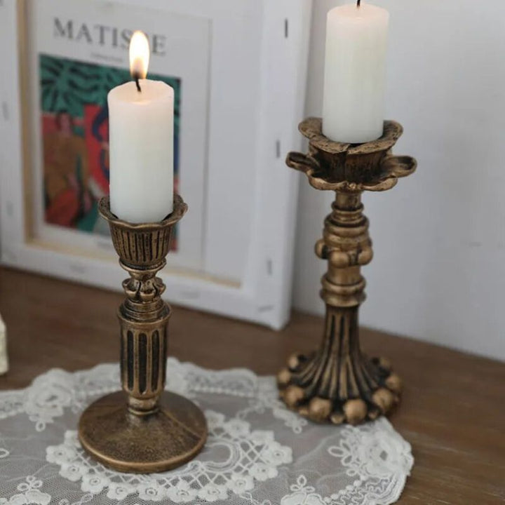 Skanto | AuricGlow – Rustikaler Kerzenständer mit eleganter Ausstrahlung für einen zeitlosen Look