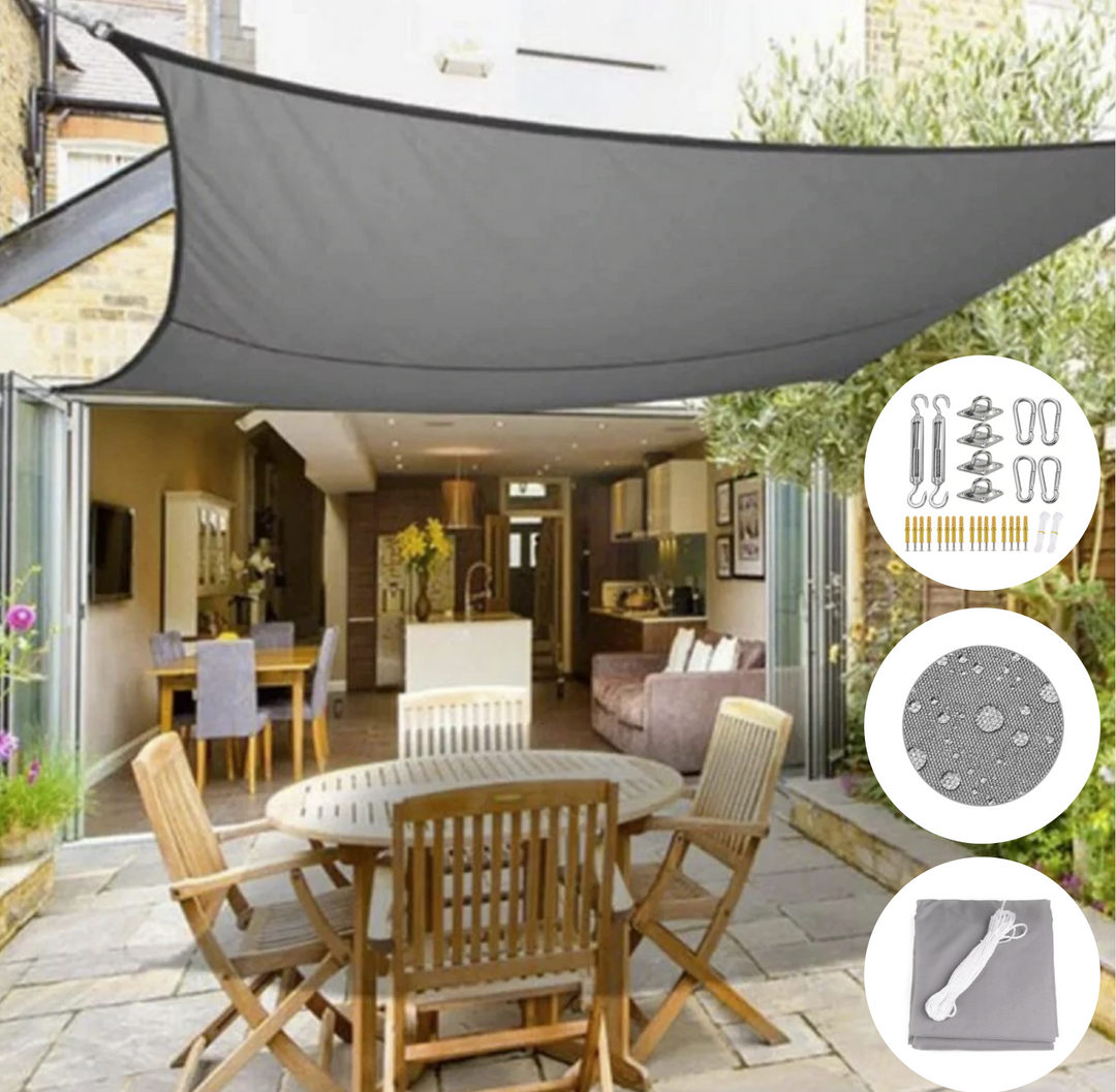 Skanto | Skanto Sonnensegel ZonSafe – UV-schützendes Sonnensegel für Garten, Terrasse oder Balkon