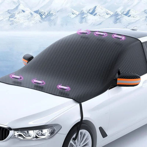 Skanto | Magnetische Auto-Schneeabdeckung für Ganzjahresschutz