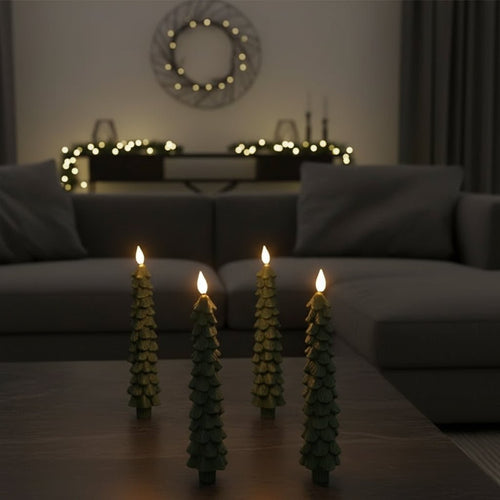 Skanto | Fernbedienbare LED-Kerze für magische Weihnachtsstimmung
