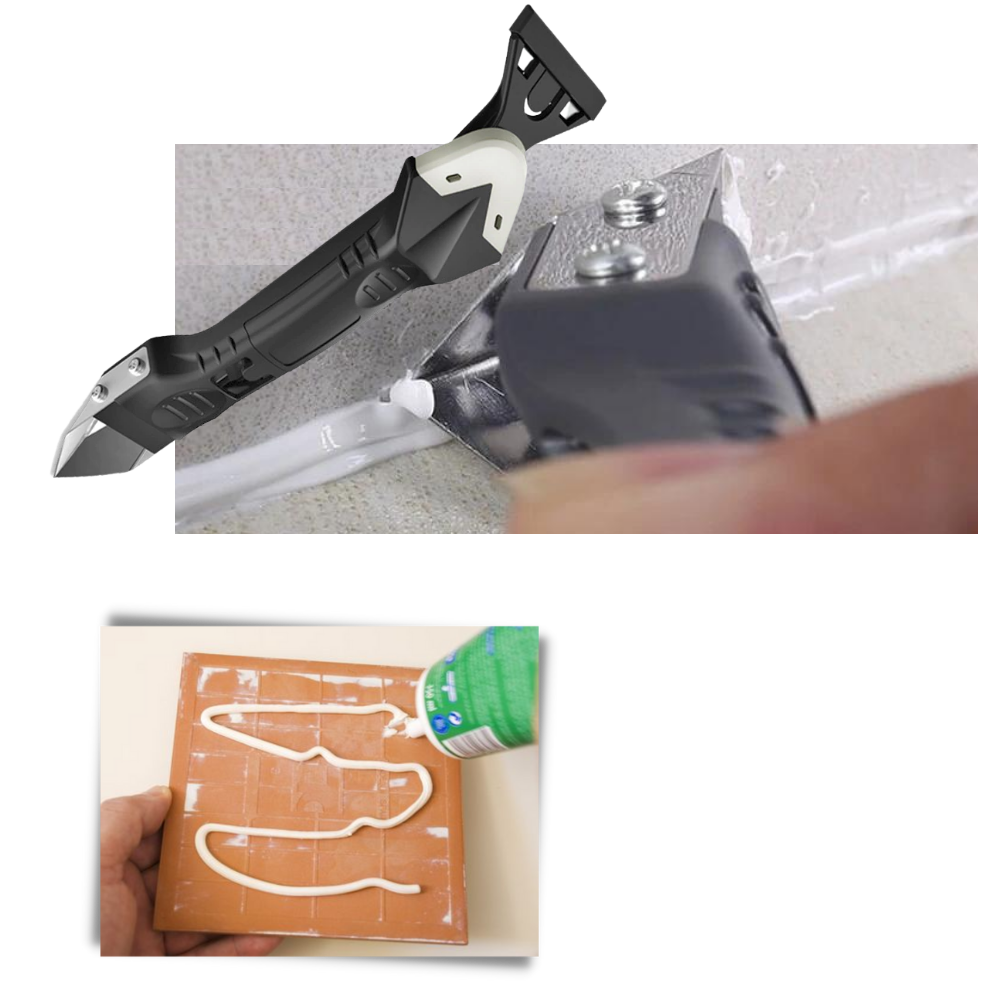 Multi-Material Fugen- und Schaberwerkzeug