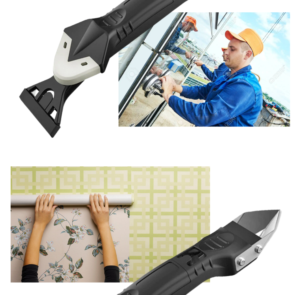 Multi-Material Fugen- und Schaberwerkzeug