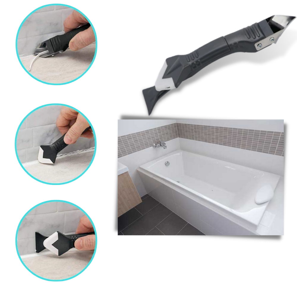 Multi-Material Fugen- und Schaberwerkzeug
