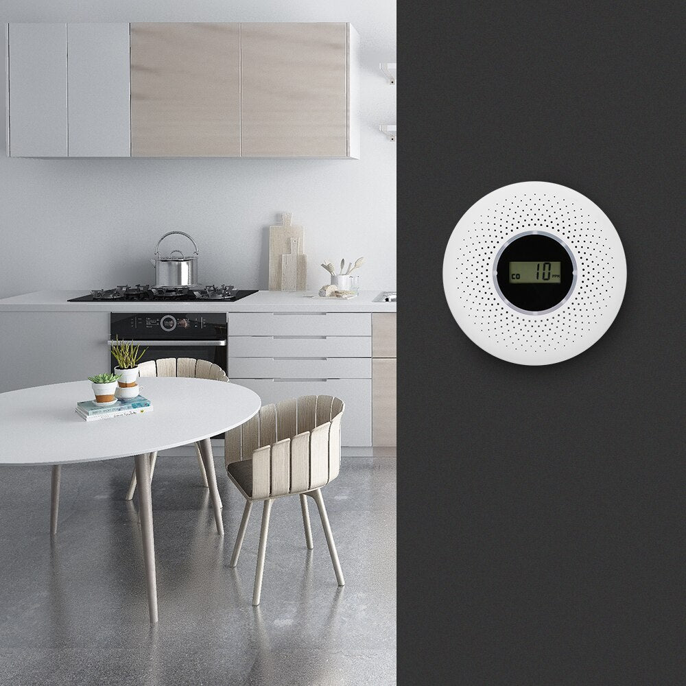 Skanto | CombiSafe Rauch- und Kohlenmonoxidmelder mit langlebiger Batterie