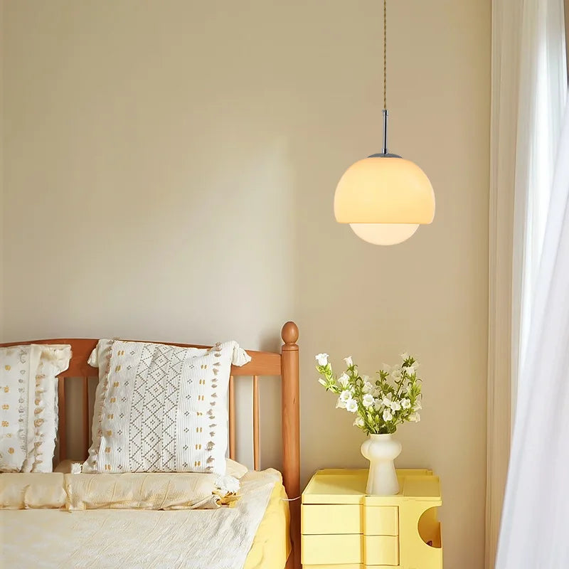 Nordische Glas-Pendelleuchte – Retro-Hängelampe für Esszimmer & Küche | Skanto