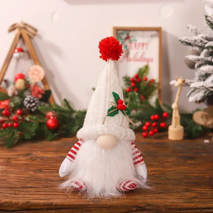 Skanto | Weihnachts-Wichtel-Dekoration | LED Nachtlicht | Warm leuchtendes Feiertagsornament
