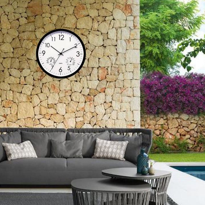 Skanto | Wasserdichte Outdoor-Gartenuhr
