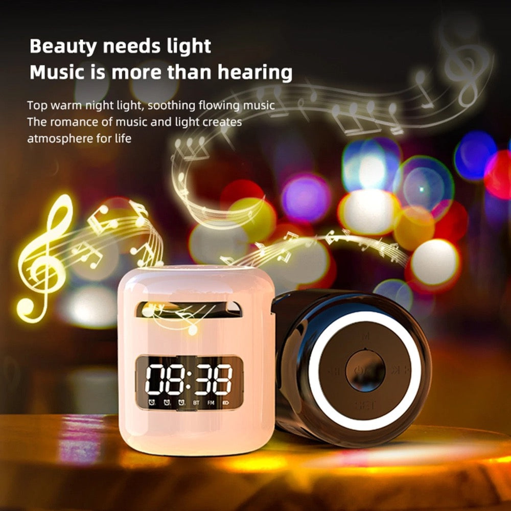 Skanto | Bluetooth-Lautsprecher mit FM-Radio-Wecker