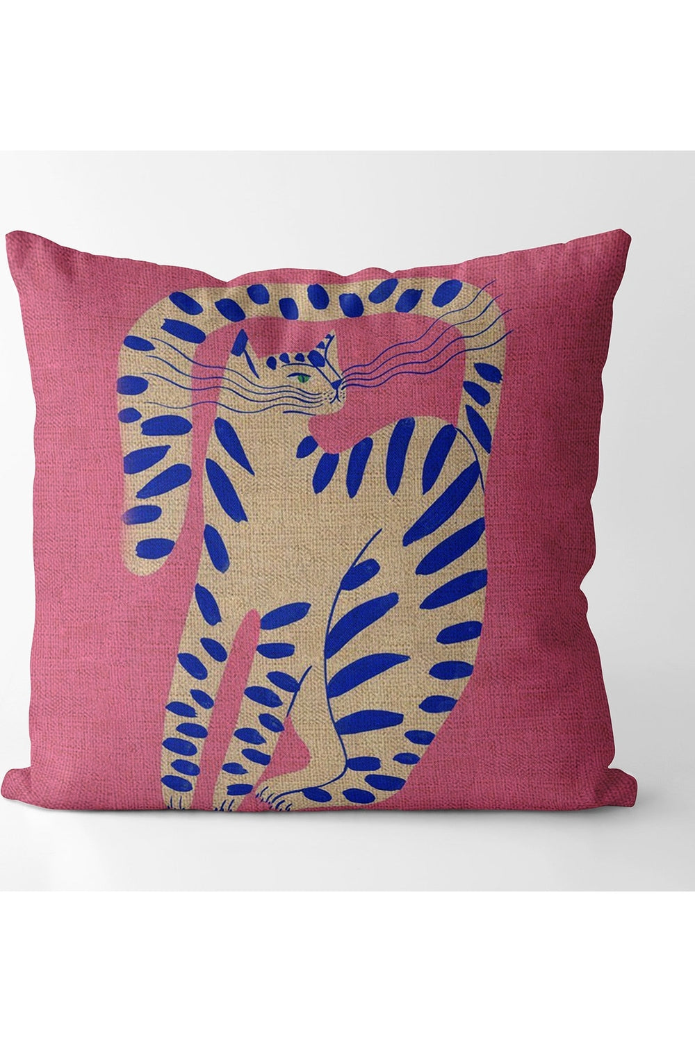 Luxuriöser Kissenbezug mit Tigerprint