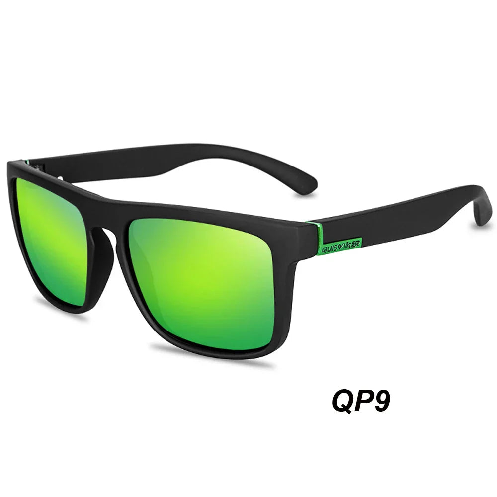 Skanto | QUISVIKER Polarisierte Sportsonnenbrille für Herren und Damen – Ideal zum Angeln, Camping, Wandern und Autofahren – UV-Schutzbrille