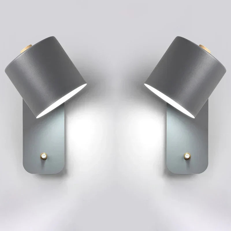 Skanto | Moderne LED-Wandlampen mit Schalter für Innenräume