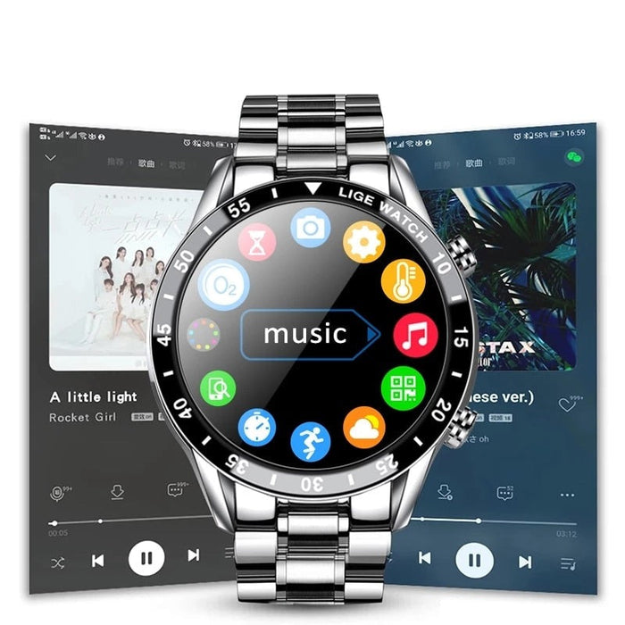 Skanto | Luxus 4G Smartwatch – Stilvolle Uhr mit Anruffunktion, GPS und Gesundheitsfunktionen