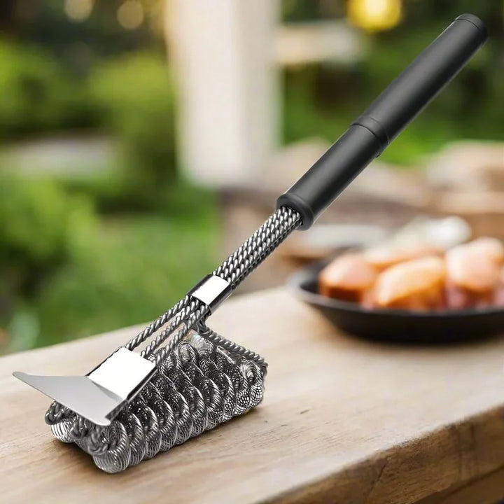 Skanto | GrillMaster Borstenfreie Bürste – Sicher und effektiv für alle Grillroste