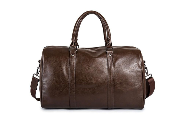 Skanto | Leise Reisetasche aus Leder für Herren – Perfekt für lange und kurze Reisen