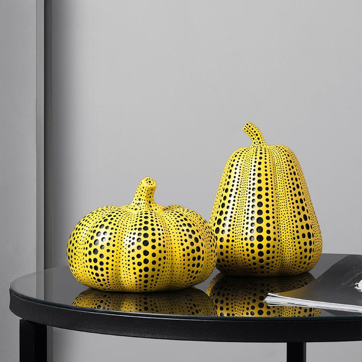 Skanto | Kusama Yayoi Stil Kürbis-Skulpturen