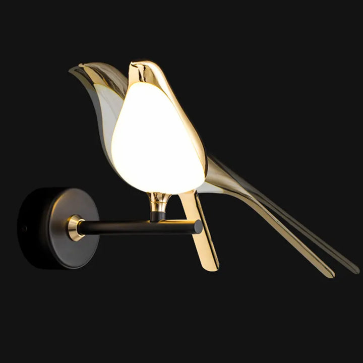 Skanto | BirdGlow – Bezaubernde Vogel-Wandleuchte für sanftes, fesselndes Licht