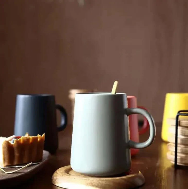 Skanto | Extra große Steingut-Kaffeetasse