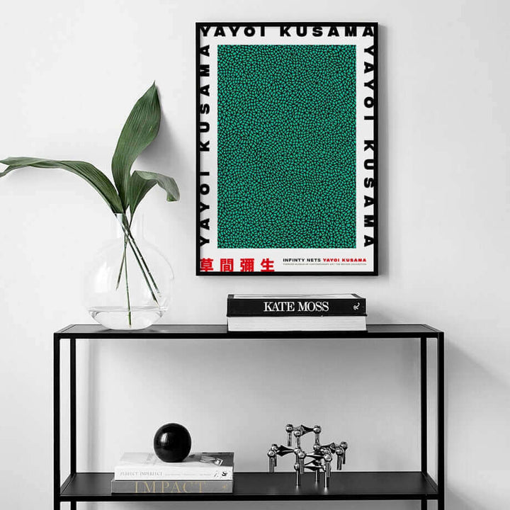 Skanto | Yayoi Kusama Abstraktes Premium Poster