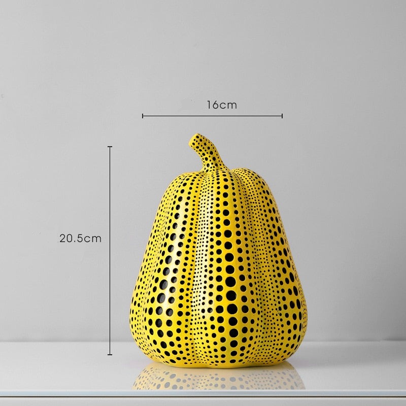 Skanto | Kusama Yayoi Stil Kürbis-Skulpturen