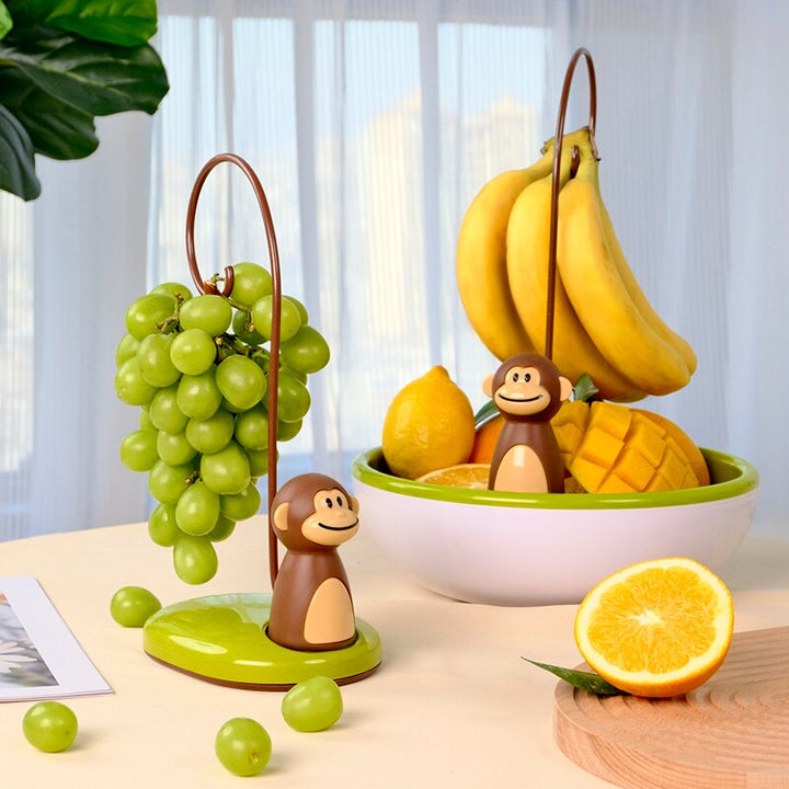 Skanto | Affenform Küchen-Bananenhalter Ständer