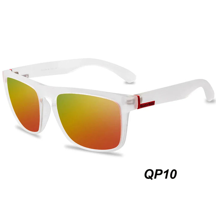 Skanto | QUISVIKER Polarisierte Sportsonnenbrille für Herren und Damen – Ideal zum Angeln, Camping, Wandern und Autofahren – UV-Schutzbrille