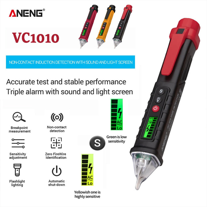 Skanto | Digitaler AC/DC-Spannungsprüfer Stift