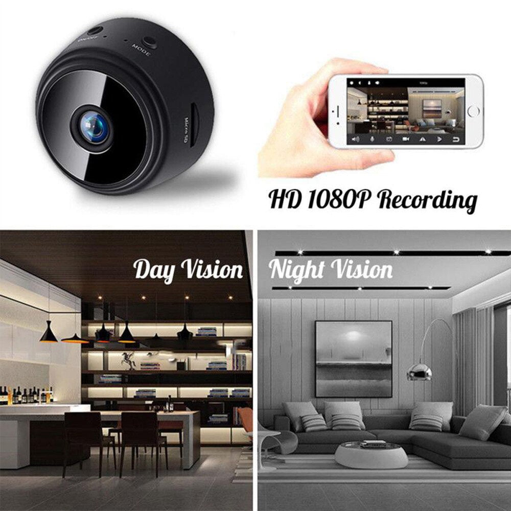 A9 Mini Kamera 1080p HD Kamera Nachtsichtkamera Skanto