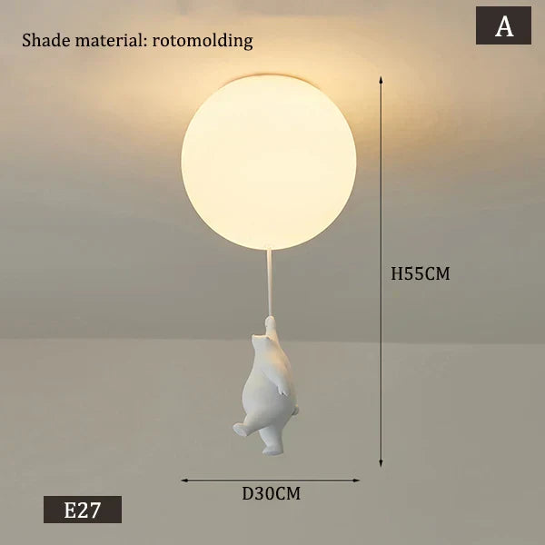Skanto | Hängende Bärenballon-Lampe