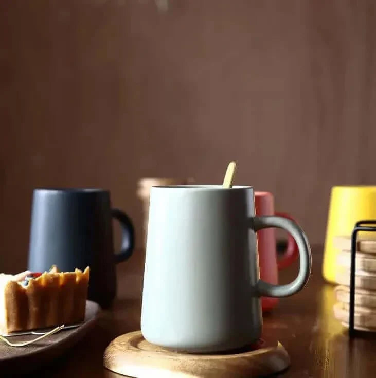 Skanto | Extra große Steingut-Kaffeetasse