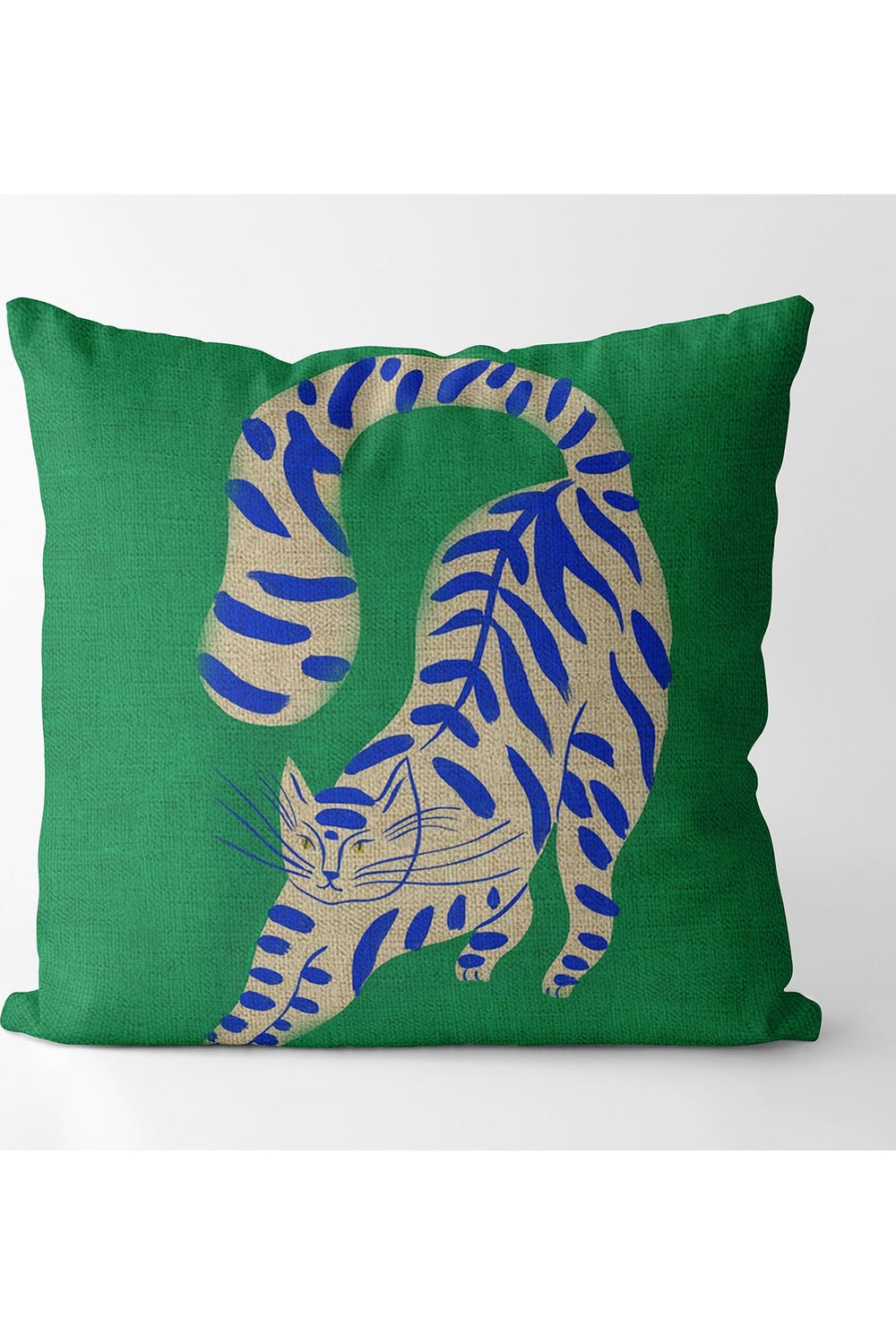 Luxuriöser Kissenbezug mit Tigerprint