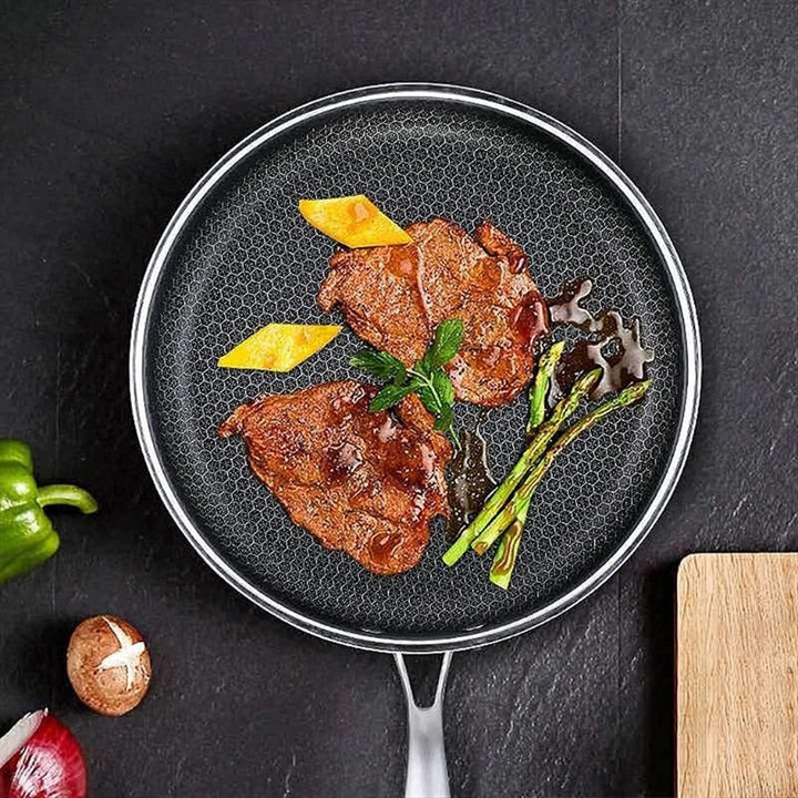 Skanto | KitchenPro | Antihaft-Edelstahl-Bratpfanne