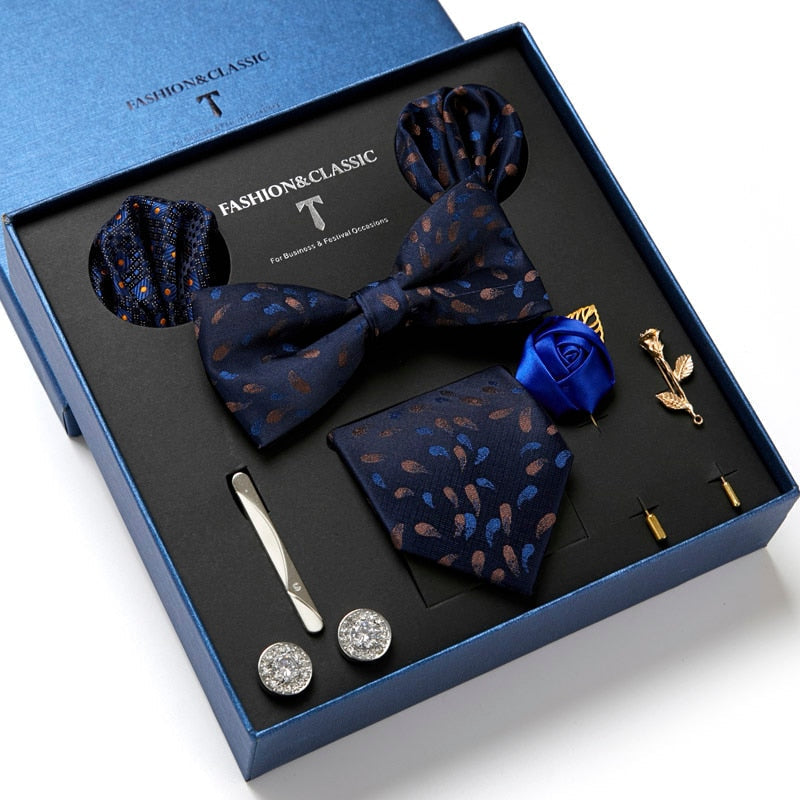 Skanto | Herren Krawatten-Set Luxus-Geschenkbox