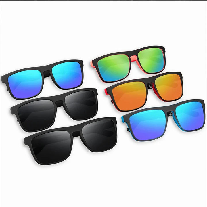 Skanto | QUISVIKER Polarisierte Sportsonnenbrille für Herren und Damen – Ideal zum Angeln, Camping, Wandern und Autofahren – UV-Schutzbrille