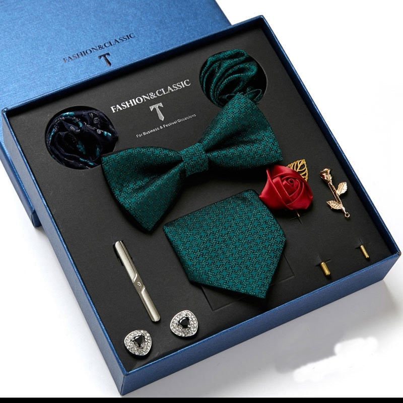 Skanto | Herren Krawatten-Set Luxus-Geschenkbox