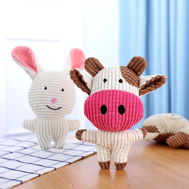 Robustes Hundespielzeug aus Plüsch | Bissfestes und langlebiges Design | Mehrere Modelle