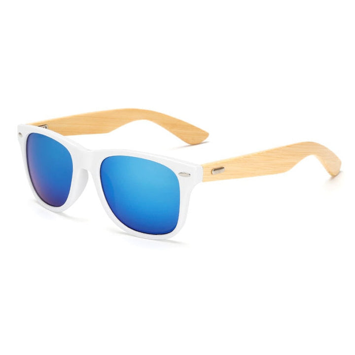 Skanto | Bambus Retro Holz-Sonnenbrille