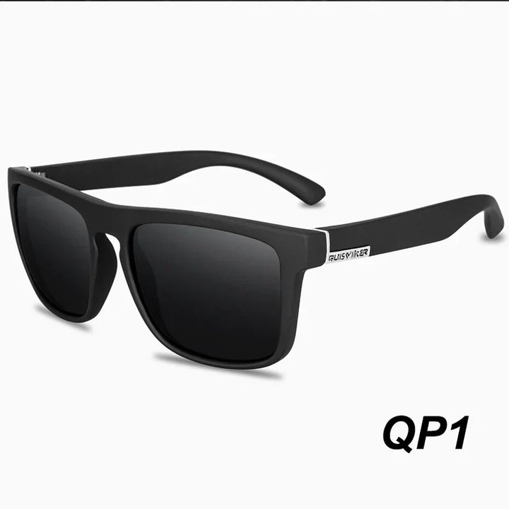 Skanto | QUISVIKER Polarisierte Sportsonnenbrille für Herren und Damen – Ideal zum Angeln, Camping, Wandern und Autofahren – UV-Schutzbrille