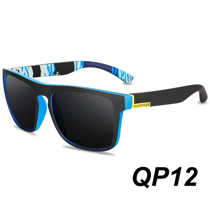 Skanto | QUISVIKER Polarisierte Sportsonnenbrille für Herren und Damen – Ideal zum Angeln, Camping, Wandern und Autofahren – UV-Schutzbrille