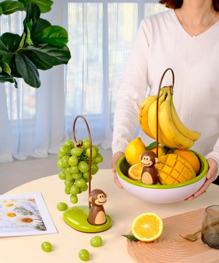 Skanto | Affenform Küchen-Bananenhalter Ständer