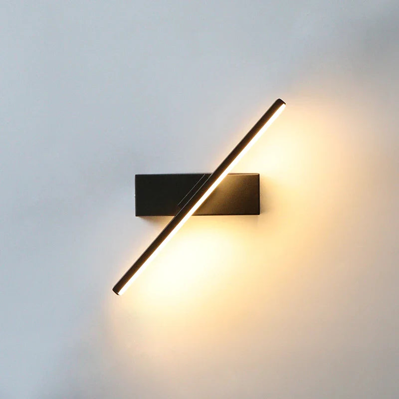 Skanto | AuroLite Verstellbare LED Wandleuchte | 330° Schwenkbar | Modernes Design für Schlafzimmer & Wohnzimmer | Aluminium